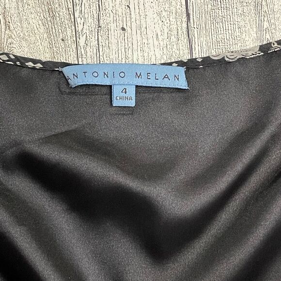 Antonio Melani Silk Blend Dress Size 4 - Picture 7 of 7